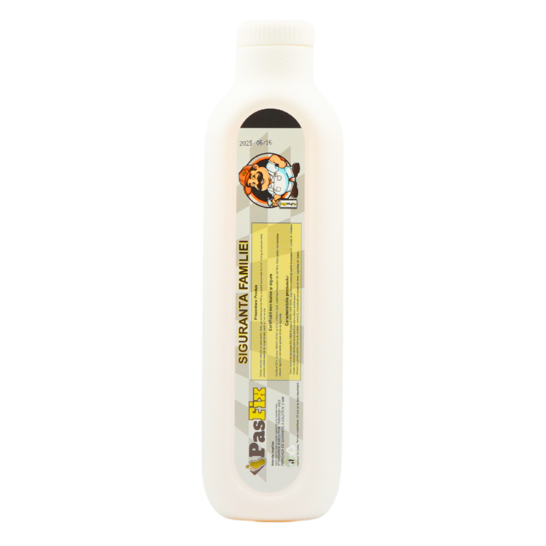 Solutie Antialunecare PasFix 600ml – Protecție sigură pentru gresie, piatră și marmură, cu rolă aplicatoare