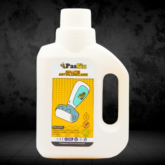 Solutie Antialunecare PasFix 1L – Protecție sigură pentru gresie, piatră și marmură fără rolă aplicatoare