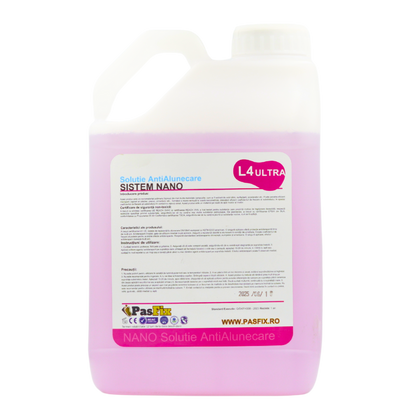 Soluție Antialunecare PasFix L4 ULTRA 5L – Protecție profesională pentru podele lucioase, bucătării de hotel și zone cu grăsime ridicată